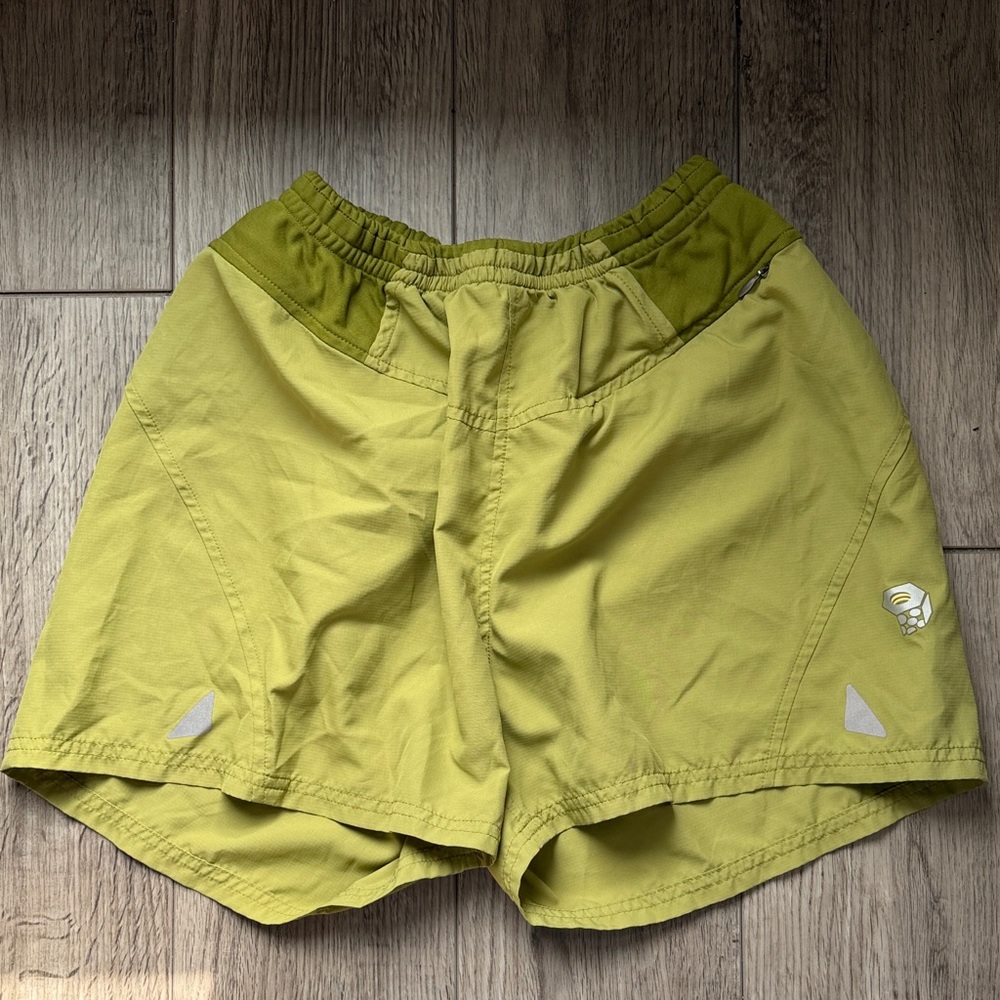 Mountain Hardwear Women's Athletic Shorts - Olive Green